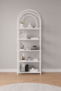 Estantería para Sala de Estar, Librería de 5 Niveles, Estante de Exhibición para Libros, Plantas y Decoración del Hogar, Estante de Almacenamiento - Product Image 6