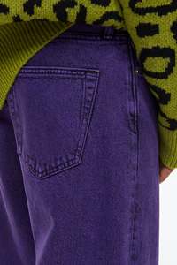 Jeans Rectos Holgados Personalizados para Hombre, Mezclilla de Alta Calidad, Estilo Baggy con Logotipo, Lavado de Color, Secado Rápido - Product Image 5