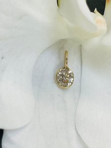 Zircon Oval Colorless Stone Stainless Steel Rose <b>Gold</b> Plated Romantic Charm Unisex Fashion Jewelry 9 mm Single Stone Pendant - Product Image 4