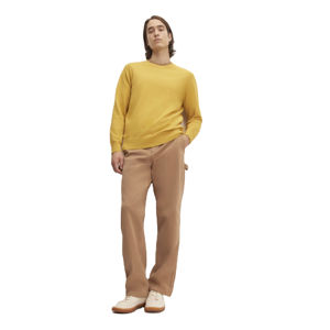 2025 luxe hommes hiver sweat doux coton polaire thermique poids lourd respirant O cou hommes sweats OEM entretenu - Product Image 3