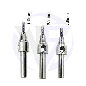 Outils de perforation de greffe de cheveux FUE Ertips avec plaques dentelées et bouches en corne en acier inoxydable pour l'implantation et le traitement de la perte de cheveux - Product Image 4