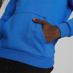 เสื้อฮู้ดสวมหัวแขนยาวสำหรับผู้ชาย, เสื้อฮู้ดแบบสวมหัวแขนยาวสีฟ้าใส่กลางแจ้งขนาดปกติเหมาะสำหรับฤดูหนาว - Product Image 2