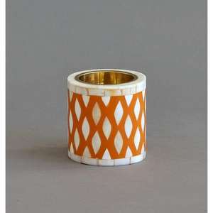 Brûleur d'encens Bakhoor personnalisé en os incrusté de motifs floraux blancs, fait main, écologique, pour la maison et la cuisine - Product Image 4