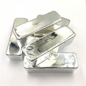 Tin <b>Ingot</b> 99.99 Percent for Industrial Manufacturing and Metal Processing Bulk Orders Available at Competitive Prices - Product Image 1