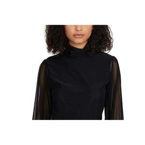 Sanctuary Top da donna in maglia nero con pois floccati, taglia XS, modello Spot the Signs - Product Image 2