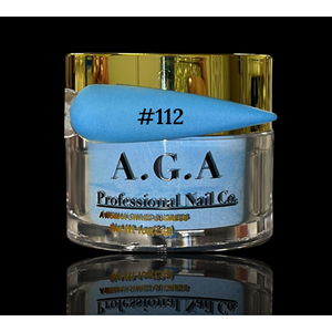 A11aga A.G.A # Poudre acrylique pour ongles 112 Butter Collection, logo personnalisé, matière pailletée pour la décoration des ongles, modèle rose - Product Image 1