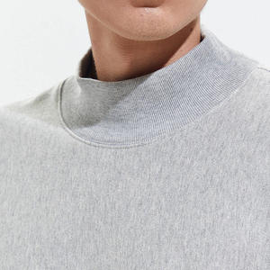 Vêtements personnalisés sweatshirts pour hommes sweatshirt à col montant en molleton de coton imprimé et brodé de logo sweat-shirt unisexe surdimensionné - Product Image 5