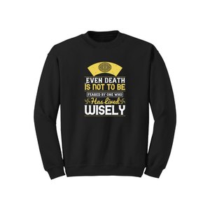 Sweat-shirt en mélange de coton avec des thèmes de bouddha imprimés Style décontracté 12 options de couleur 260-280 Placement de conception personnalisable GSM lourd - Product Image 2