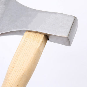 Wholesale Customized High Quality OEM ODM Service Professional Damascus Best Forged Carbon Steel With Polished and Wooden Handle - Product Image 4