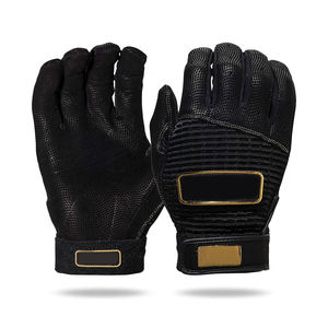 Gants de frappe de baseball en cuir souple, respirants, pour usage professionnel, couleurs et logos personnalisés, commandes en gros bienvenues - Product Image 1