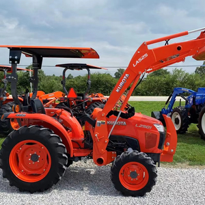 Modèle de tracteur de 25HP Kubota L2501 avec le chargeur frontal et la pelle rétro - Product Image 1