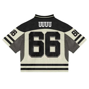 2025 vente en gros maillot de football maille respirante maillot de football 100% polyester maillot de Football américain bas quantité minimale de commande personnalisé - Product Image 4