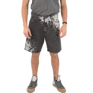 Top qualité hommes été Jean Shorts haute rue Vintage coupe ample en détresse lavé déchiré hommes Denim Shorts OEM entretenu - Product Image 1