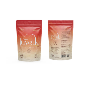 Hucafood Premium Ground Luwak Coffee Medio Roast Instant Arabica Robusta Beans Blend Golden Weasel C7 Bag Origen de Vietnam - Product Image 6