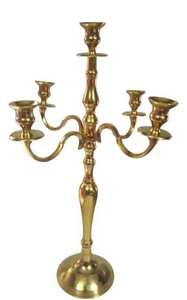 Candelabro de 5 Brazos para Decoración del Hogar, Navidad, Pascua, Bodas, Cumpleaños, Portavelas de Mesa - Product Image 2