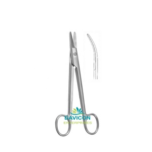 Ciseaux Castanares professionnels de haute qualité en acier inoxydable standard 13 cm courbés/droits par DAVICON ENTERPRISES - Product Image 1