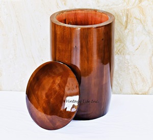 Urna de Cremación de Madera Clásica Art Deco para Adultos, Artículos Funerarios al por Mayor, Urnas Decorativas para Hombres y Mujeres - Product Image 3