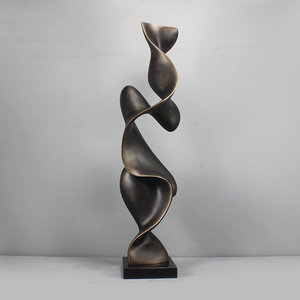 Mesa decorativa hecha a mano moderna forma antigua escultura de Metal negro adorno de aluminio para el hogar Oficina Regalo de Cumpleaños Idea India - Product Image 4