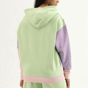 Sweatshirts à capuche pour femmes, hiver, 100% coton, décontractés, mode, manches longues, personnalisables, couleurs, logo, haute qualité - Product Image 3