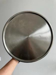 Base para Pastel de Acero Inoxidable Simple con Acabado Plateado, Exhibición de Postres para el Hogar, Uso en Cocina, Catering y Clases de Repostería - Product Image 3