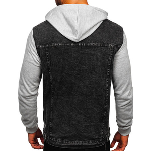 Vestes à capuche pour hommes Custom Designer Fashion Selvedge Repairs Oversize Blanket Lined Vestes pour hommes, vestes pour hommes, veste pour homme - Product Image 2