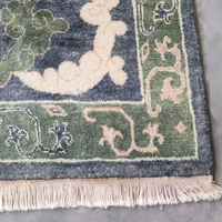 100% Wool Hand Knotted Tufted Modern Persian Design Carpet Runner Soft Luxury Texture Loop/Cut Pile Non-Slip Eco-friendly
