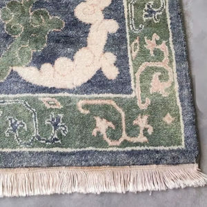 100% Wool Hand Knotted Modern Persian Design Carpet <b>Runner</b> Soft Luxury Texture Cut Pile Non-Slip 10mm Thickness Eco-friendly - Product Image 1