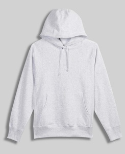 Sweat à capuche à tissage inversé pour hommes, point contrasté personnalisé, conception réversible en molleton de coton - Product Image 4