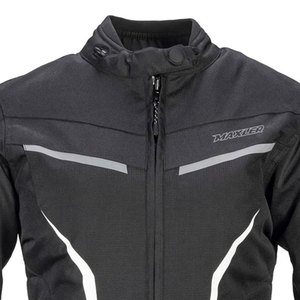 Chaqueta de Motocicleta Impermeable y Cortavientos con Diseño de Logotipo Personalizado, Chaqueta de Motocicleta con Protección Completa del Cuerpo y Cierre Completo - Product Image 4