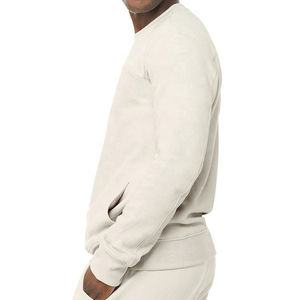 Sweat-shirt unisexe à capuche en molleton de sport d'hiver de marque de créateur 2025, de haute qualité, 100% coton, avec poche latérale brodée, OEM - Product Image 5