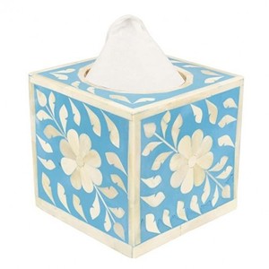 New Arrivals Bone Inlay <b>Tissue</b> Box Holder <b>Tissue</b> <b>Paper</b> Box and Natural <b>Color</b> with Handmade Use Bone Inlay - Product Image 6