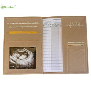 Accesorios de <span class=keywords><strong>maternidad</strong></span> personalizados bonitos de primera calidad, organizador familiar, <span class=keywords><strong>bolsa</strong></span> de fieltro, funda para pasaporte de madre para libro <span class=keywords><strong>prenatal</strong></span> - Product Image 5