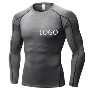 Servicio OEM, Logotipo Personalizado, Camiseta Deportiva de Cuello Redondo para Entrenamiento, Rashguard de Culturismo, Fabricante de MMA, Suministro de Rashguard de Alto Rendimiento Personalizado - Product Image 5