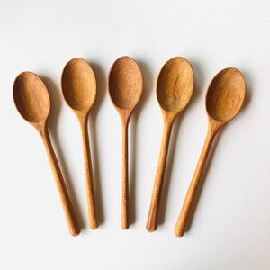 Juego de Cubiertos de Madera Natural, Aptos para Alimentos, Resistentes al Calor, Ideales para una Experiencia Culinaria y de Comida Saludable - Product Image 5
