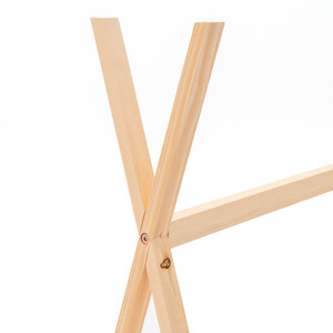 Cama Tipi de Madera Natural ROBINCOOL, Tipo Montessori, con Base de Listones, para Niños y Niñas - Product Image 5
