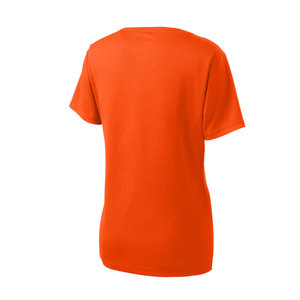 เสื้อยืดทรงพอดีตัวสำหรับผู้หญิงเสื้อยืดผ้าโพลีเอสเตอร์100% เย็นแบบปรับแต่งได้ - Product Image 2