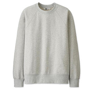 2023 nouveauté solide hommes polaire sweat-shirts coupe régulière col rond conception personnalisée Anti-rétrécissement tenue décontracté pour l'hiver - Product Image 5