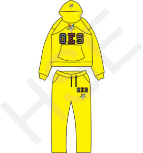 Custom OES Multi Color Tracksuit | Embroidered Hoodie and <b>Sweatpants</b> <b>Set</b> - Product Image 5