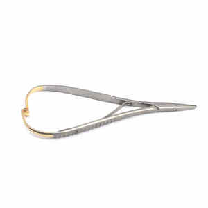 Haute qualité 17cm VERITAS A-1 manuel orthodontique porte-aiguille en acier inoxydable Mathieu pince base d'instrument chirurgical - Product Image 2