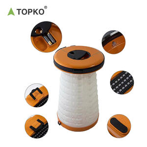 TOPKO <span class=keywords><strong>Table</strong></span> de camping lumineuse portable de haute qualité pour barbecue de pique-nique 1 <span class=keywords><strong>table</strong></span> avec 2 tabourets - Product Image 2