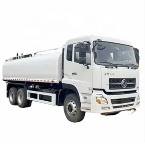 Camión cisterna de agua potable de 20 litros de acero inoxidable, usado, transmisión manual, diésel, 251-350HP, tracción 4X6. - Product Image 4