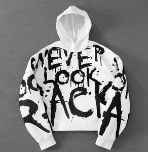 2025 Premium hommes 350 GSM coton durable Double couche sweat à capuche conçu sur mesure sweat avec impression numérique pour l'hiver - Product Image 1