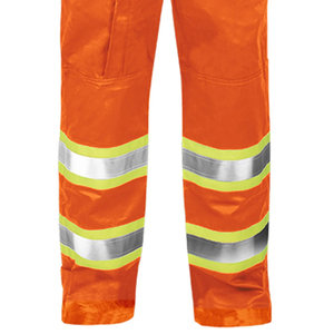 Vêtements de travail haute visibilité, sécurité, réfléchissants, respirants, en coton et polyester, meilleure qualité, nouvelle arrivée, combinaison de sécurité respirante - Product Image 4