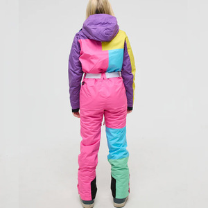Traje de esquí de nieve transpirable Anorak impermeable en general traje de esquí de una pieza para deporte al aire libre traje de esquí monos - Product Image 3