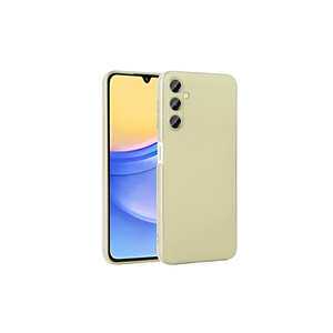 Coque arrière en silicone de luxe SHRP, ajustement parfait, pour Samsung Galaxy A15 Premier Gold – Protection premium pour téléphone portable 14 Plus - Product Image 1