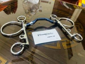 Mejor Venta de tendencia Pelham Cambridgee boca portada de acero inoxidable de alta calidad 14mm Pelham Horse Bits con logotipo personalizado - Product Image 3