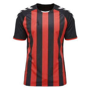 Camiseta de fútbol de talla grande de Color personalizado sólido de calidad pura, fabricante de fábrica, camiseta de fútbol por sublimación para adultos - Product Image 1