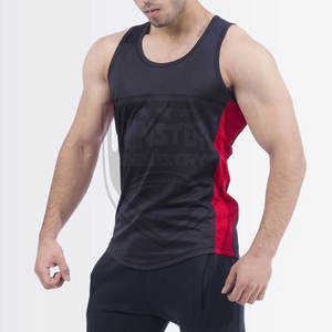 Gilet de gymnastique sans manches respirant pour hommes Logo personnalisé Offre Spéciale Prix de gros Débardeurs pour hommes - Product Image 1