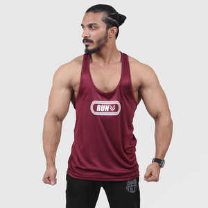 Respirant grande taille hommes débardeurs séchage rapide hommes entraînement athlétique entraînement salle de sport nouveau Logo personnalisé de haute qualité - Product Image 1