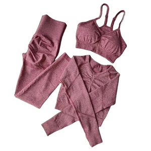 Ensembles de soutien-gorge pour femmes, yoga, fitness, sports, respirants, design personnalisé, OEM 2025 - Product Image 1